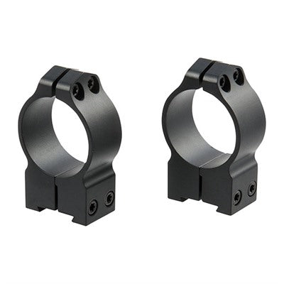 Warne European Dovetail Maxima 30mm High Matte Rings for CZ 527