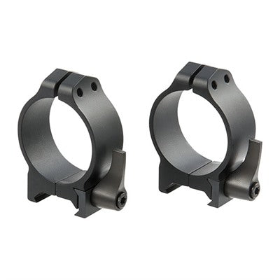 Warne 34mm Low Quick Detach Ring Set