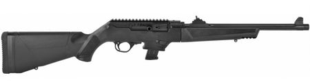 Ruger 19101 PC Carbine *NY/CA Compliant 9mm Luger 10+1 16.12" Fluted Barrel, Type III Black Hard Coat Anodized Receiver, Synthetic Stock, Optics Ready