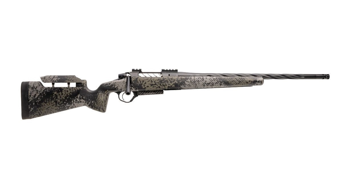 Seekins Precision 0011710269-F Havak PH3 7mm PRC 26" Black Fluted Threaded Barrel, Black Picatinny Rail Steel Receiver, Adj Cheek Riser Mountain Shadow Synthetic Stock