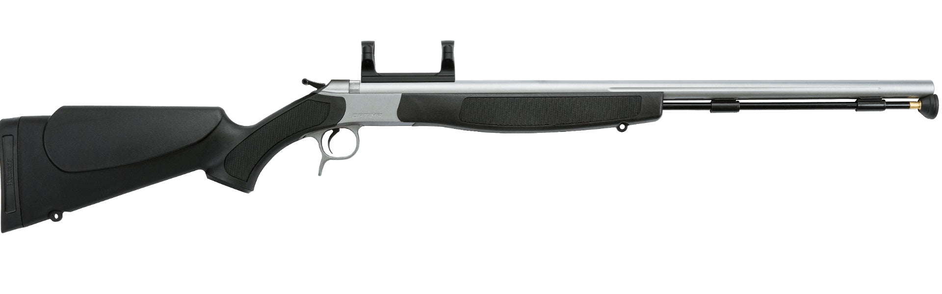 CVA Optima V2 Integral Scope Mount .50 Cal SS Black
