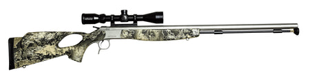 CVA Optima V2 LR .50 Cal Stainless Realtree Thumbhole Stock Scope Bundle