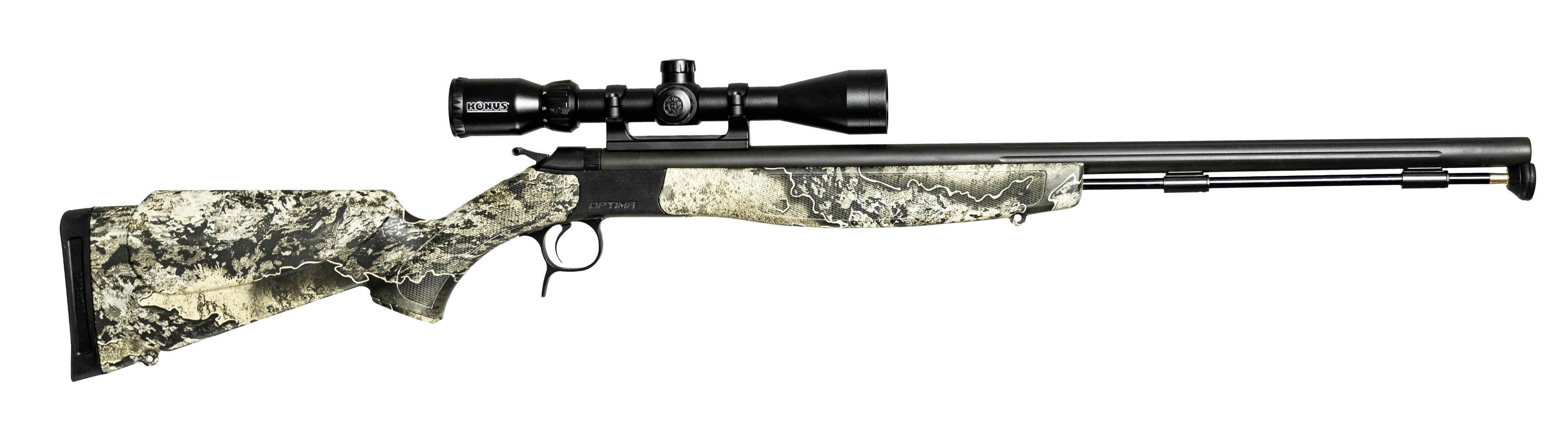 CVA Optima V2 .50 Cal Realtree Escape Camo Bundle with Konus 3-9x40 Scope