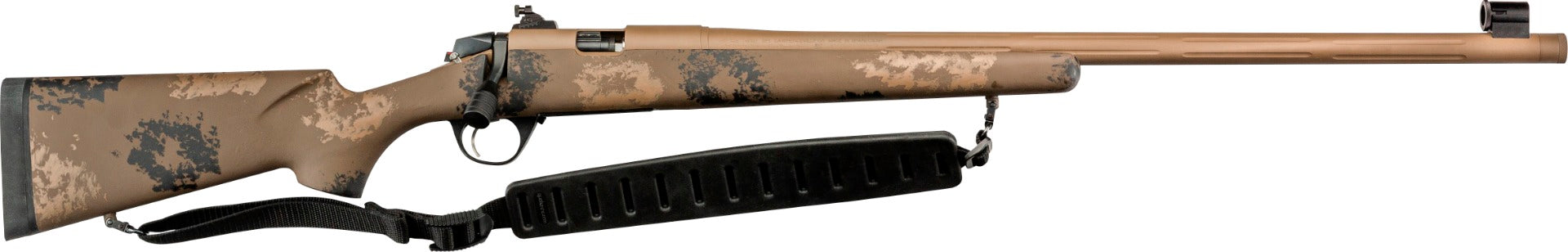 CVA Paramount Pro 50 Caliber Muzzleloader Camo Stock 26-Inch Barrel Williams Western Peep Sight