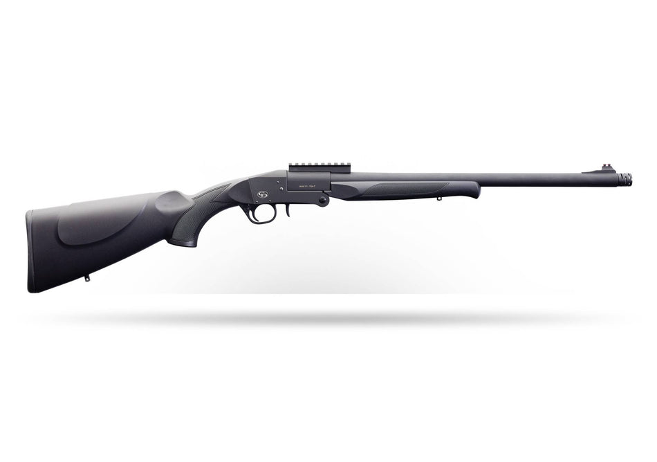 Charles Daly 930269 101 Turkey Full Size 12 Gauge Break Open 3" 1rd 20" Black Steel Single Shot Barrel Receiver w/Picatinny Rail, Fixed Black Synthetic Stock, Beretta/Benelli Choke System