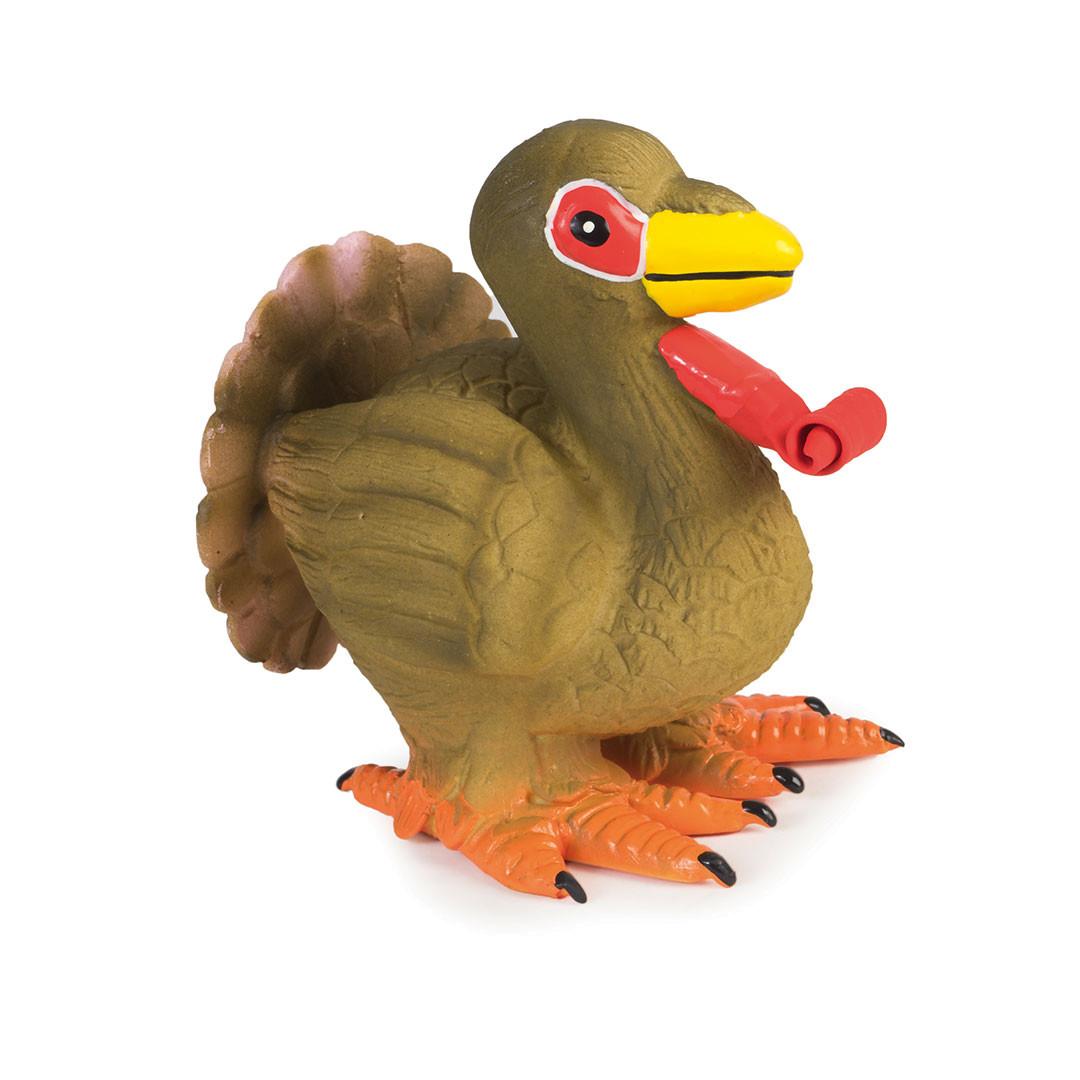 PetSafe Meeze Turkey Latex Squeeze Toy for Dogs