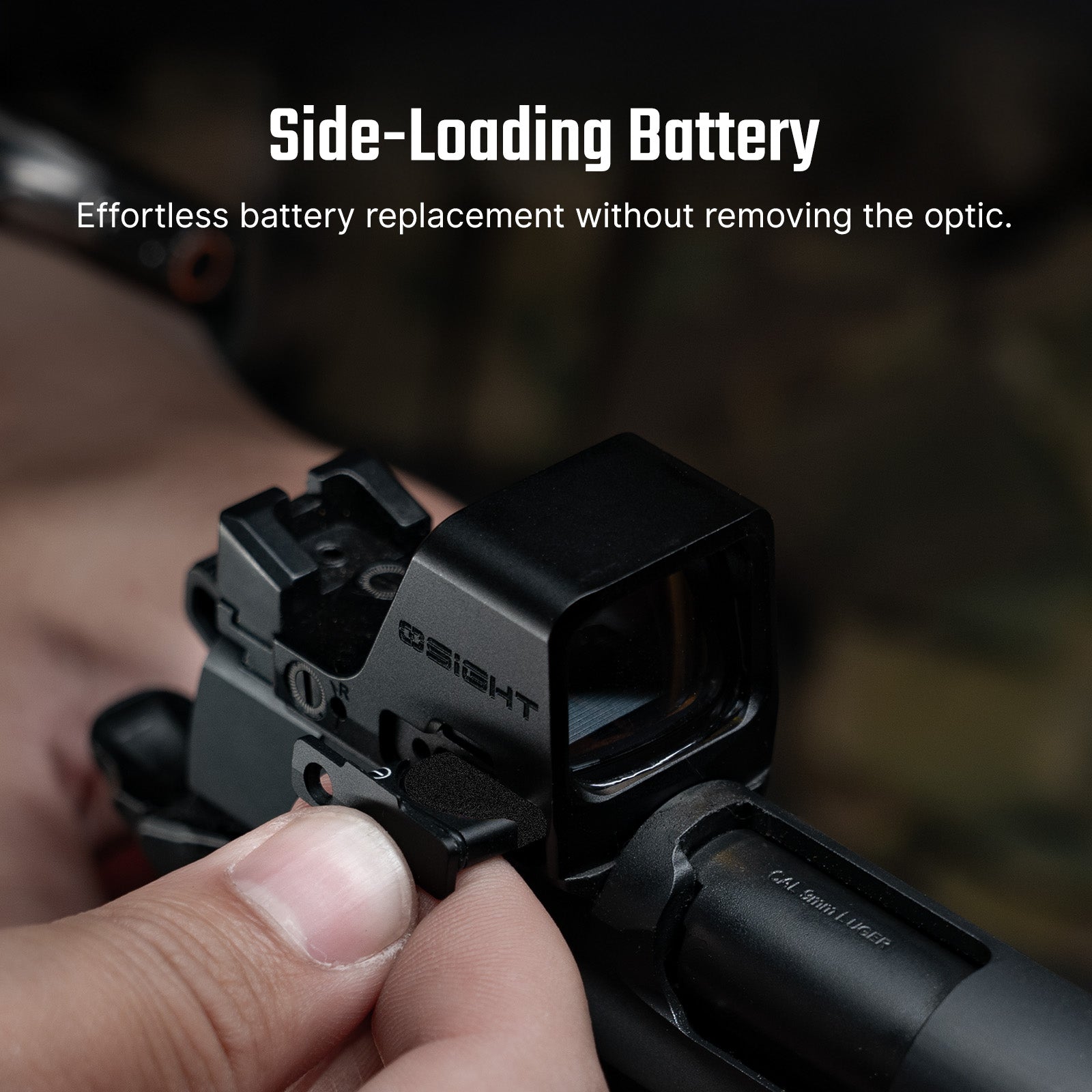 Osight C 3 MOA Red Dot with 32 MOA Circle Multi-Reticle Optic System