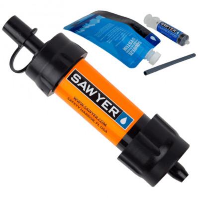 Sawyer MINI 0.1 Micron Water Filtration System Orange