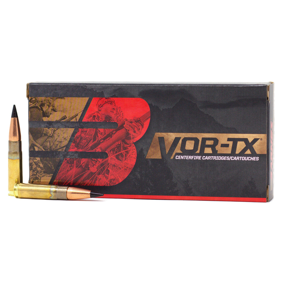 Barnes VOR-TX Tipped Triple Shock X TAC-TX Flat Base 110 Grain .300 AAC Blackout 2350 fps 716876130115