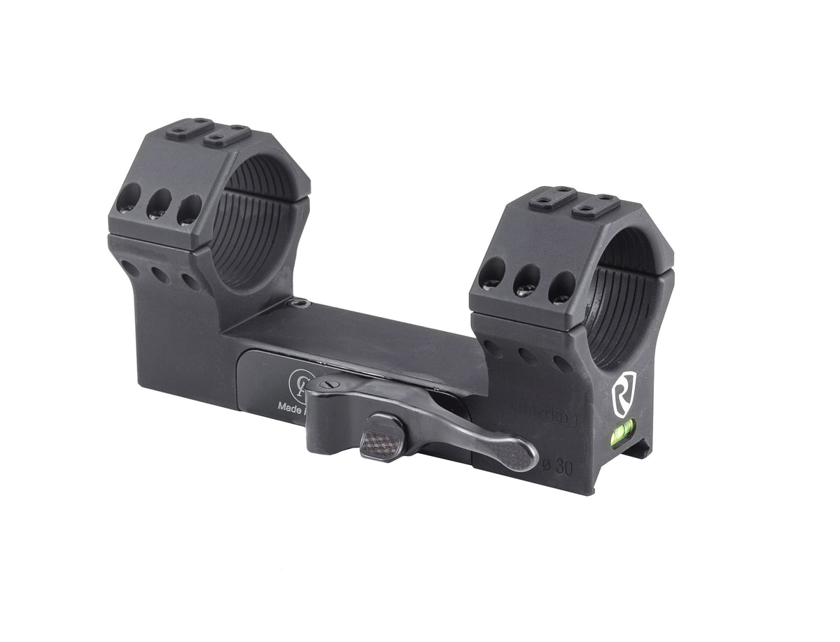 QD Picatinny Mount 34mm 0MOA Matte Black Finish