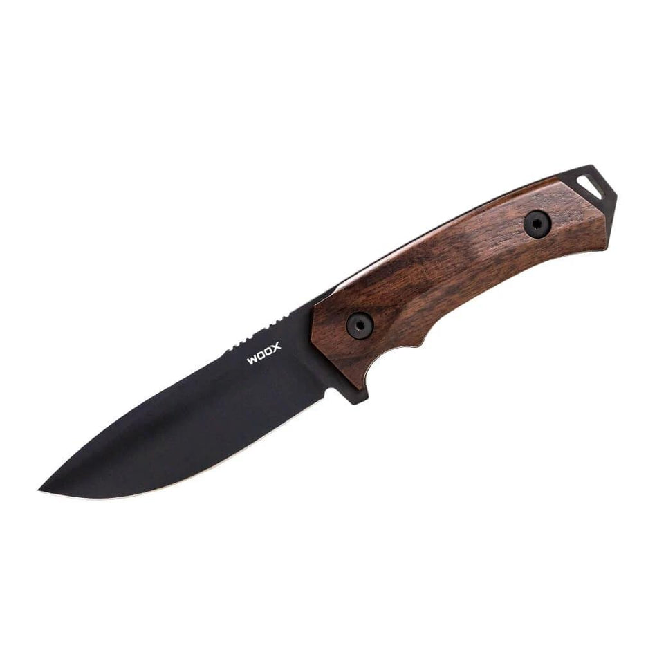 WOOX Rock 62 Walnut Fixed Blade Hunting Knife