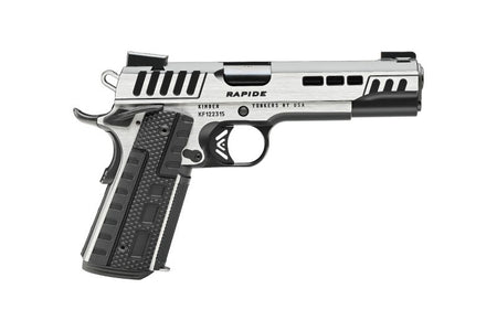 Kimber Mfg.,inc 3000425 Rapide Scorpius 45ACP 8+1 5" Black KimPro II w/ Brush Polished Flats Stainless Steel Slide G10 Grip