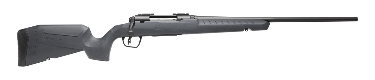 Savage Arms 32119 Axis 2 Compact 223 Rem 4+1 20" Matte Black Heavy Sporter Barrel, Matte Black Drilled & Tapped Carbon Steel Receiver, Fixed Matte Gray Synthetic Stock, Right Hand