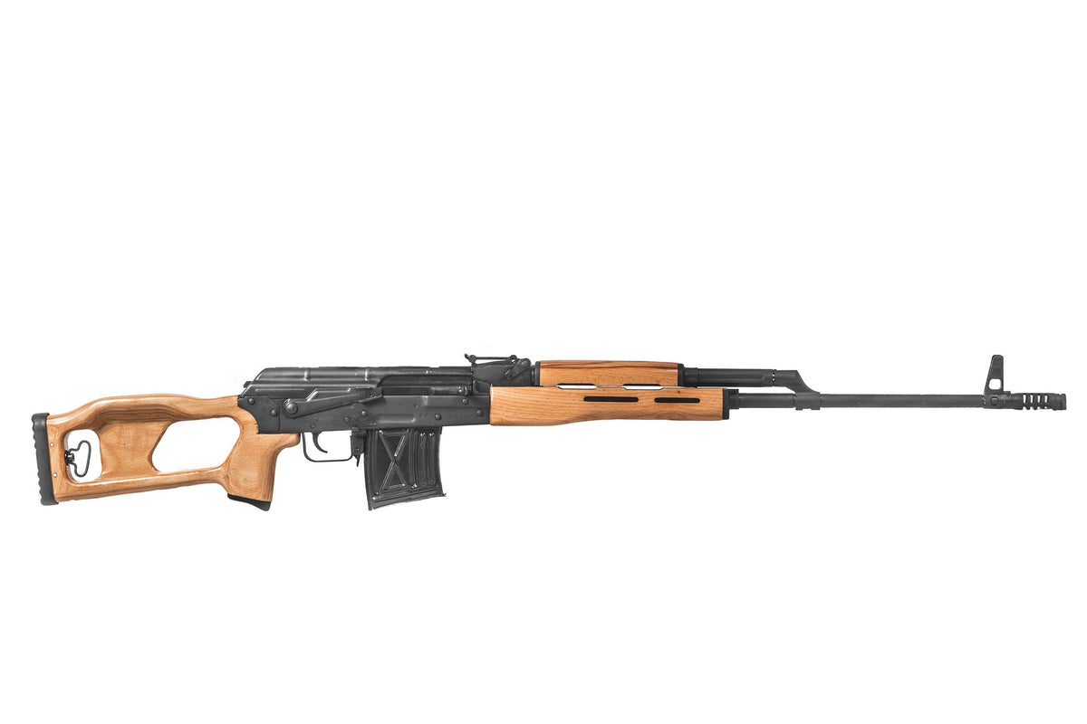 Century Arms RI035N PSL 7.62x54mmR 10+1 24.50" Chrome-Lined Steel Barrel, Black Stamped Receiver, Brown Fixed Thumbhole Stock (Romanian Built)