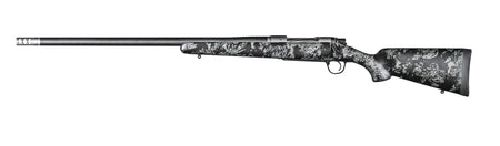 Christensen Arms 8010618400 Ridgeline FFT 300 PRC 3+1 22" Carbon Fiber/Threaded Barrel, Stainless Steel, Black with Gray Accents Stock, Left Hand