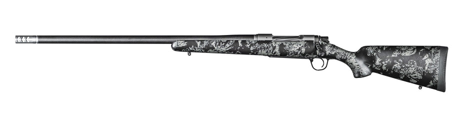 Christensen Arms 8010618200 Ridgeline FFT 300 Win Mag 3+1 22" Carbon Fiber/Threaded Barrel, Stainless Steel, Black with Gray Accents Stock, Left Hand