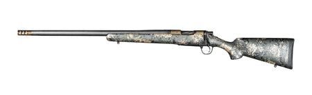 Christensen Arms 8010620800 Ridgeline FFT 6.5 PRC 3+1 20" Carbon Fiber/Threaded Barrel, Burnt Bronze Cerakote, Green with Black/Tan Accents Stock, Left Hand