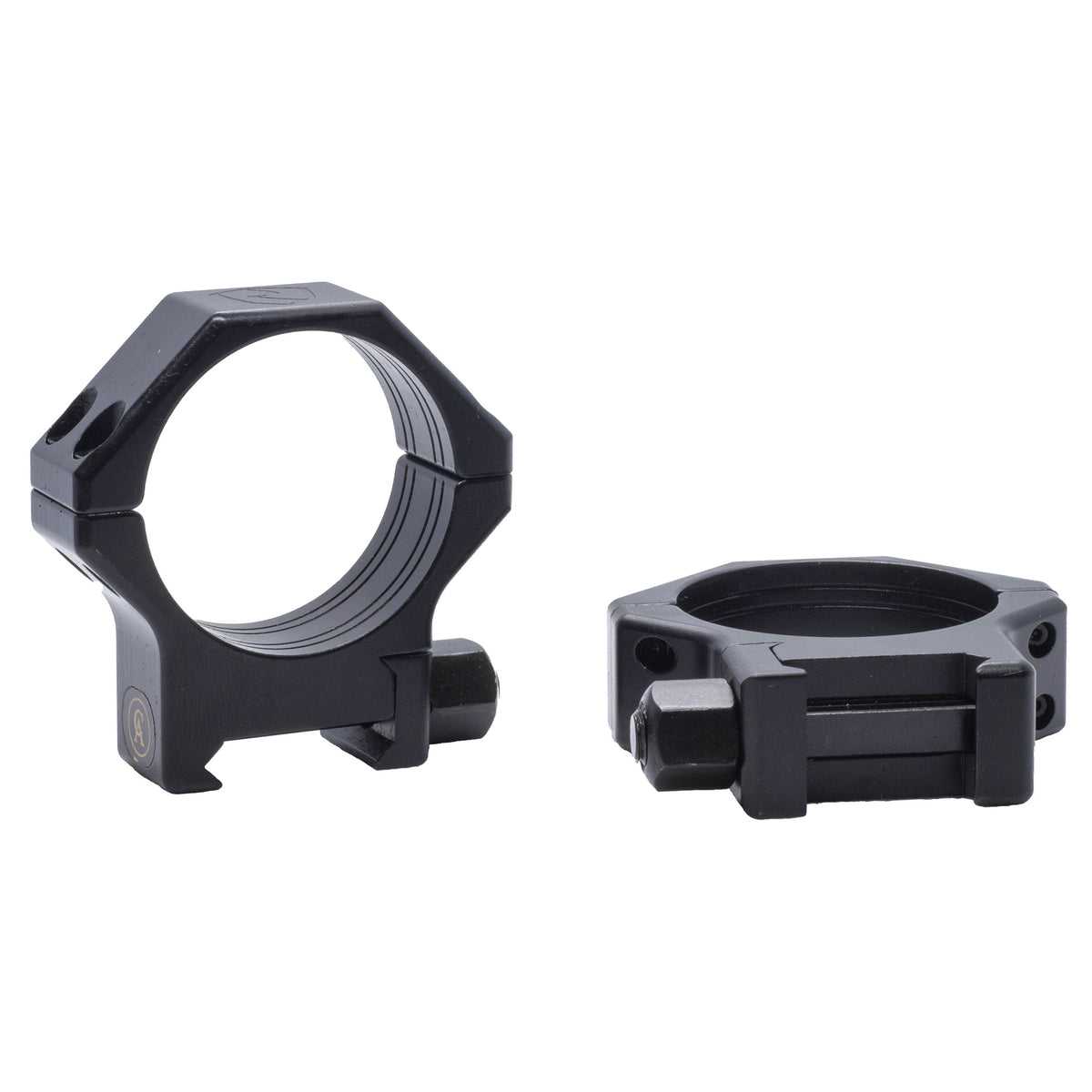 Riton Contessa 34mm Picatinny Rings, Hardened Steel, 8mm, Black XRC348S23