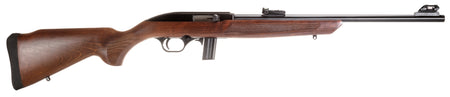 Rossi RS22L1811WD RS22 Full Size 22 LR 10+1 18" Matte Black Steel Barrel, Matte Black Receiver, Fixed Hardwood Stock