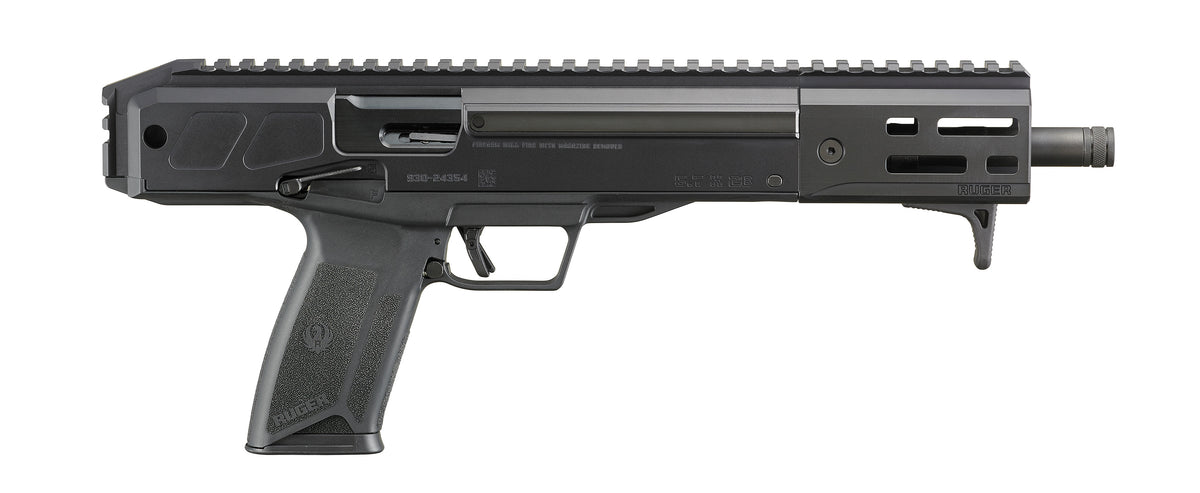 Ruger 19303 LC Charger 5.7x28mm 20+1 10.30" Black Nitride Steel Threaded Barrel, M-LOK Handguards, Black Hard Coat Anodized Picatinny Rail Receiver, Black Polymer Grips, Ambidextrous