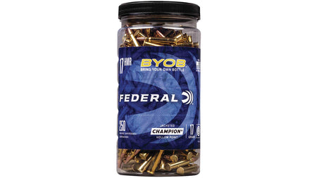 Federal Champion Training BYOB Speer TNT Jacketed Hollow Point 17 Grain .17 HMR 2530 fps 604544650792