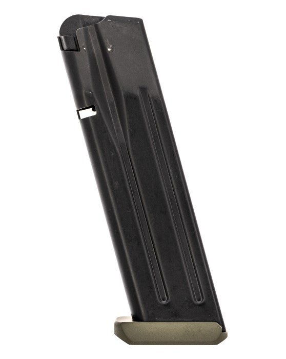9mm 17rd SAR9 SOCOM Handgun Mag with OD Base Plate