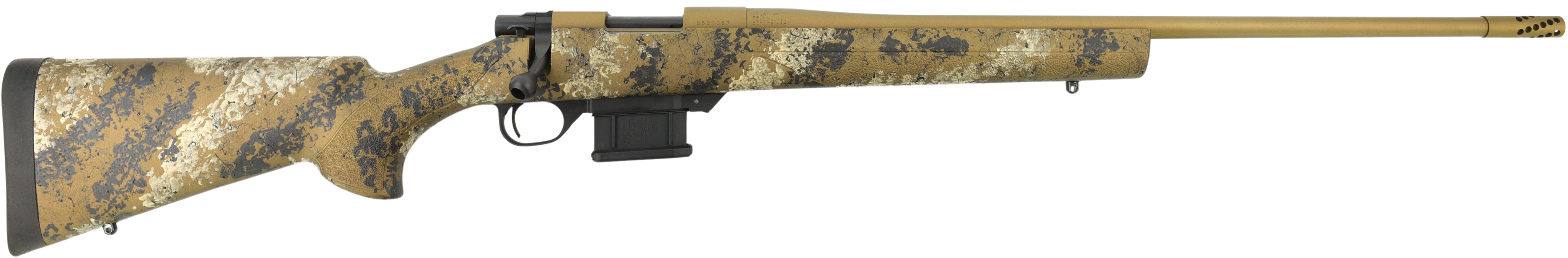 FENCELINE MINI .223 SCRCH 22" HOWA MINI | SCORCHED EARTH
