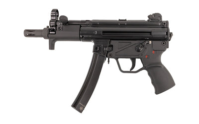 MAC 12750005 5K 9mm Luger 30+1 5.80" Black Phosphate Steel Threaded Barrel, Black Phosphate Optics Ready Receiver/Frame, Black Grip, Ambidextrous