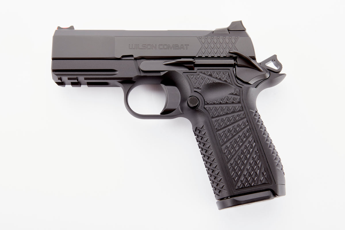 Wilson Combat SFX9CPR3 SFX9 Compact 9mm 15+1 3.25" Black G10 Starburst Grip