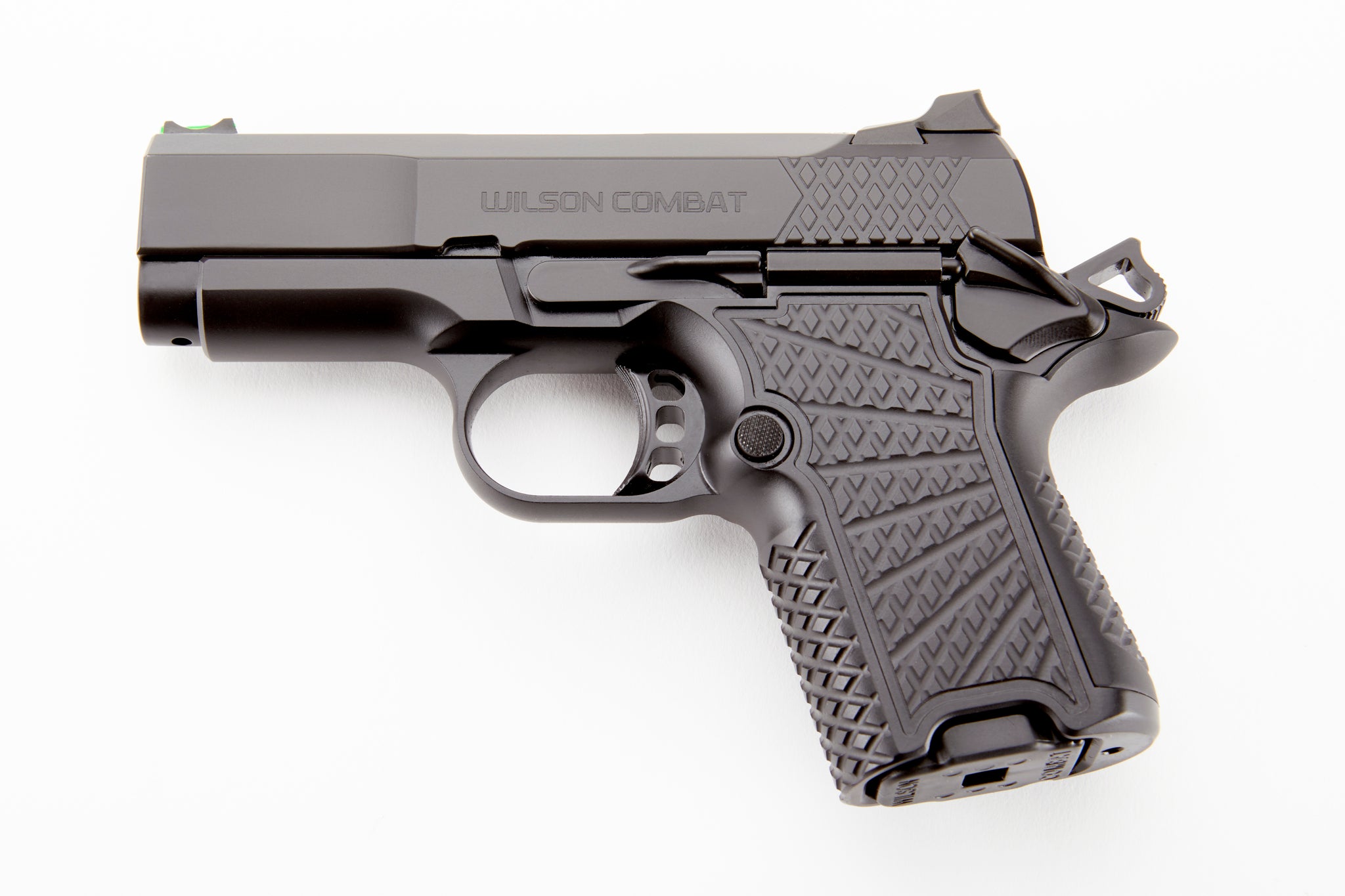 Wilson Combat SFX9SC3 SFX9 Sub-Compact 9mm Luger 10+1 15+1 3.25" Stainless Steel Barrel, Black DLC Serrated Stainless Steel Slide, Black Aluminum Frame w/Beavertail
