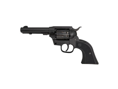 Diamondback DB0500A001 Sidekick 22 LR/22 WMR 9 Shot, 4.50" Black Cerakote Steel Barrel & Cylinder, Black Cerakote Zinc Alloy Frame Black Checkered Grips, Hammer Safety, Exposed Hammer