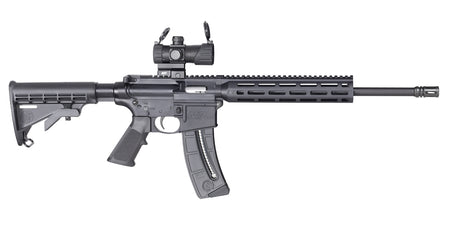 Smith & Wesson 12722 M&P15 Sport OR 22 LR 25+1 16.50" Black Threaded Barrel, Matte Black Aluminum Receiver w/Picatinny Rail, M-LOK Handguard, Black 6 Position Synthetic Stock, Black Polymer Grip, S&W