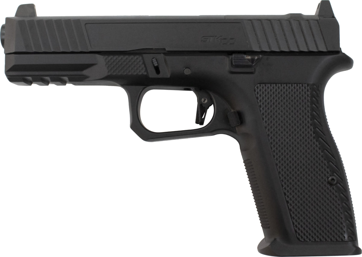 STK100 ULTRA 9MM BK 17+1 4.5"# OPTIC-READY SLIDE