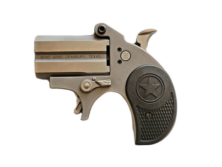 Bond Arms BASTB Stubby 380 ACP 2rd Shot 2.20" Matte Stainless Steel Frame Black Textured Polymer Grips