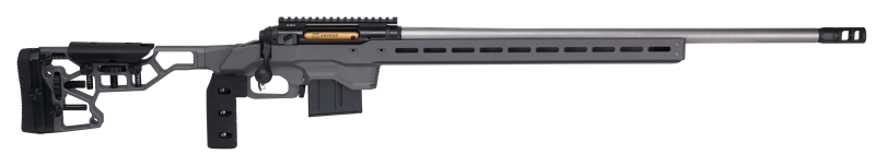 Savage Arms 57557 110 Elite Precision 6.5 Creedmoor 10+1 26" Matte Stainless, Matte Black Rec, Gray Cerakote Adjustable MDT ACC Aluminum Chassis Stock