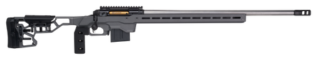 Savage Arms 57557 110 Elite Precision 6.5 Creedmoor 10+1 26" Matte Stainless, Matte Black Rec, Gray Cerakote Adjustable MDT ACC Aluminum Chassis Stock