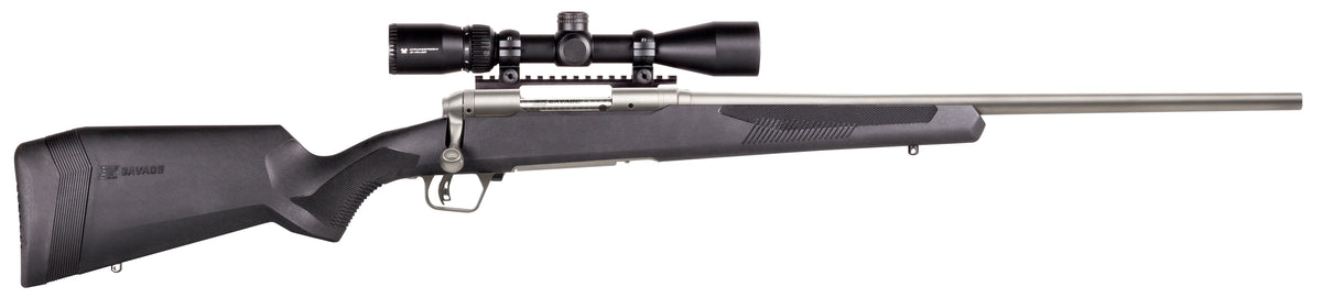 Savage Arms 57345 110 Apex Storm XP 7mm-08 Rem 4+1 20", Matte Stainless Metal, Synthetic Stock, Vortex Crossfire II 3-9x40mm Scope