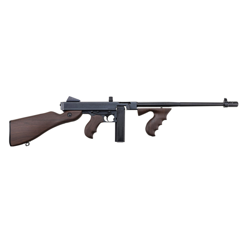 Thompson T5P 1927A-1 .45 Cal 20+1 16.50" Blued Finned Barrel, Blued Receiver, Walnut Grain Polymer Fixed Stock & Grip