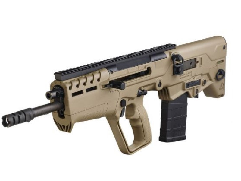 IWI US T7F2010 Tavor 7 7.62x51mm NATO Caliber with 20" Barrel, 10+1 Capacity, Flat Dark Earth Metal Finish, Flat Dark Earth Fixed Bullpup Stock & Polymer Grip Ambidextrous Hand