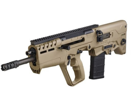 IWI US T7F2010 Tavor 7 7.62x51mm NATO Caliber with 20" Barrel, 10+1 Capacity, Flat Dark Earth Metal Finish, Flat Dark Earth Fixed Bullpup Stock & Polymer Grip Ambidextrous Hand