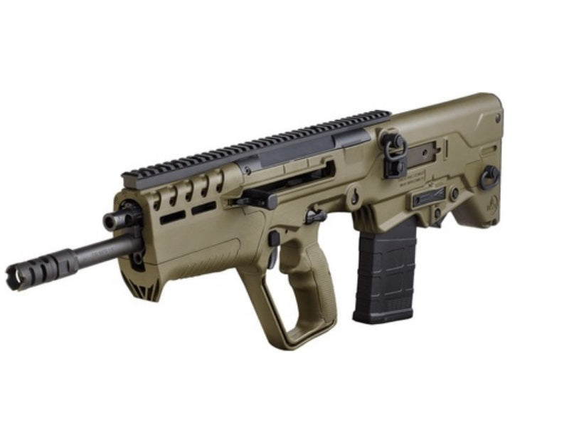 IWI US T7G2010 Tavor 7 7.62x51mm NATO Caliber with 20" Barrel, 10+1 Capacity, OD Green Metal Finish, OD Green Fixed Bullpup Stock & Polymer Grip Ambidextrous Hand