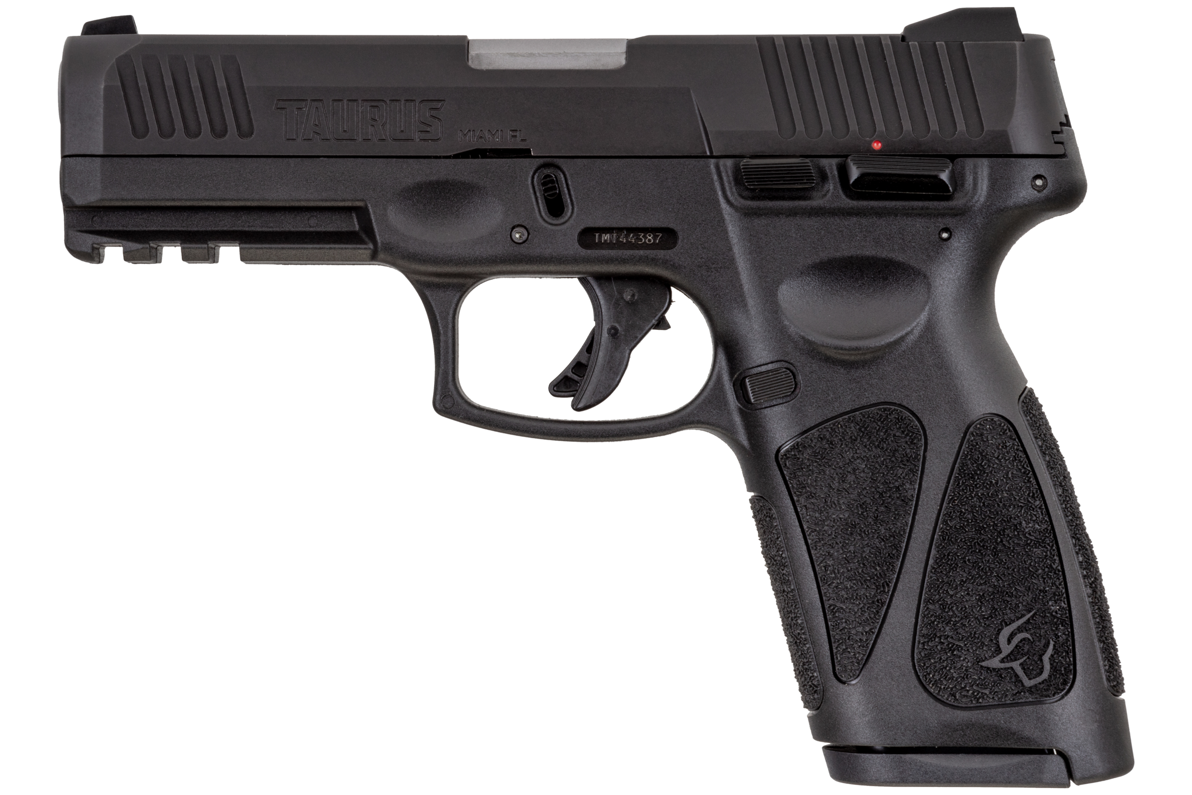Taurus 1G3B941 G3 Full Size Frame 9mm Luger 15+1/17+1 4" Matte Stainless Steel Barrel, Matte Black Tenifer Serrated Steel Slide, Black Polymer Frame w/Picatinny Rail, Black Polymer Grip, Right Hand