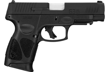 Taurus 1G3XLSR9041 G3XL Compact Frame 9mm Luger 12+1 4" Matte Stainless Steel Barrel, Matte Black Tenifer Serrated Steel Slide, Black Polymer Frame w/Picatinny Rail, Black Polymer Grip, Right Hand
