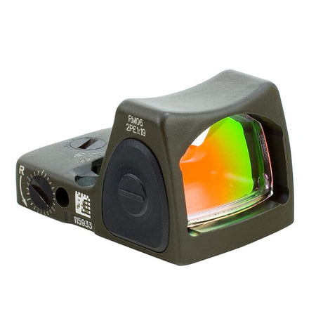 Trijicon RMR Type 2 6.5 MOA Adjustable LED Reflex Sight Reticle