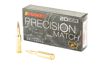 Barnes Precision Match Open Tip Match Boat Tail 140 Grain 6.5mm Creedmoor 2700 fps 716876022472