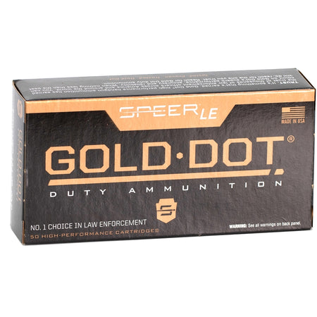 CCI Speer Gold Dot 9mm 124 Grain Hollow Point(HP)