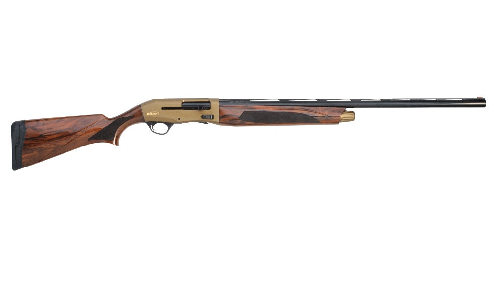 TriStar 24270 Viper G2 Pro Premium Select 28 Gauge Semi-Auto 2.75" 5+1 28" Vent Rib Barrel Forend Receiver Bronze Cerakote Receiver Semi-Gross Turkish Walnut Stock