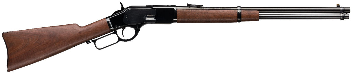 Winchester Repeating Arms 534255137 Model 1873 Carbine Full Size 38 Special/357 Mag 10+1 20" Brushed Polish Blued Straight Grip Barrel, Brushed Polish Blued Steel Receiver, Satin Oiled Walnut Straight