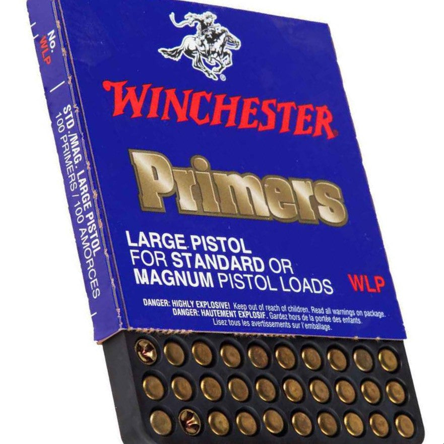 WINCHESTER LARGE PISTOL PRIMERS - $35 FLATE RATE SHIPPING ON ANY SIZE PRIMER ORDER-NO HAZMAT