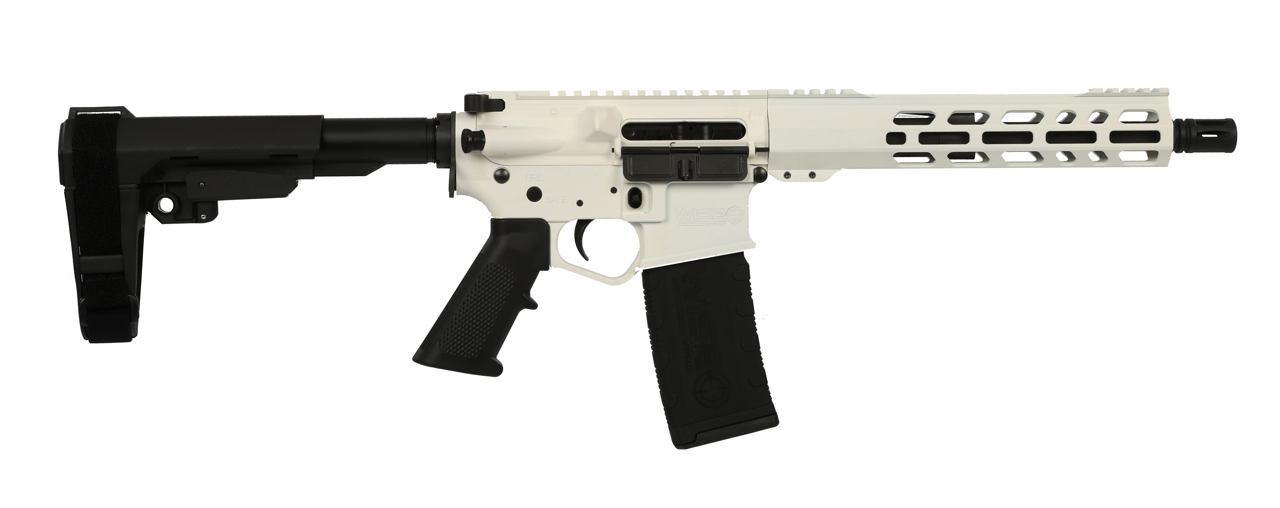 WA-15B 5.56MM WHT 10.5" SBA3 10.5-556-SBA3-WHT